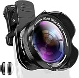 Handy Kamera Objektiv Set Phone Camera Kit mit Makro und 5K...